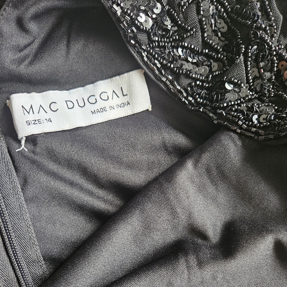 Sequin Leaf Mermaid Gown - Picture 14 of 15